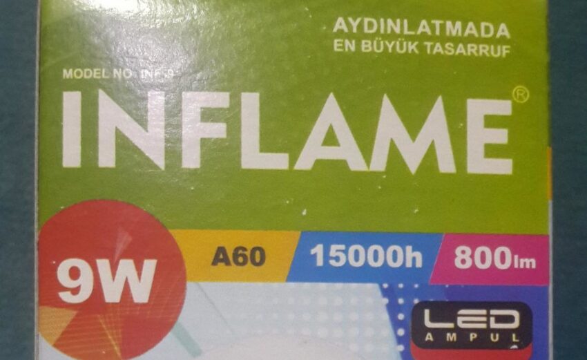 A101 de Satılan İnflame 9W Led Ampul Vasatlığı